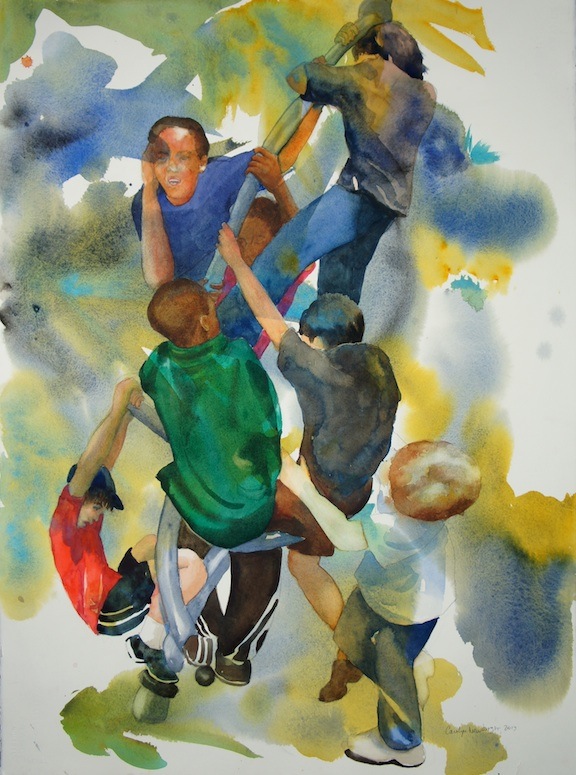 Martin Rest in Peace, Watercolor