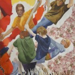 On the Verge, Watercolor and Collage