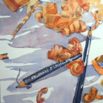 Remains of the Day, Watercolor