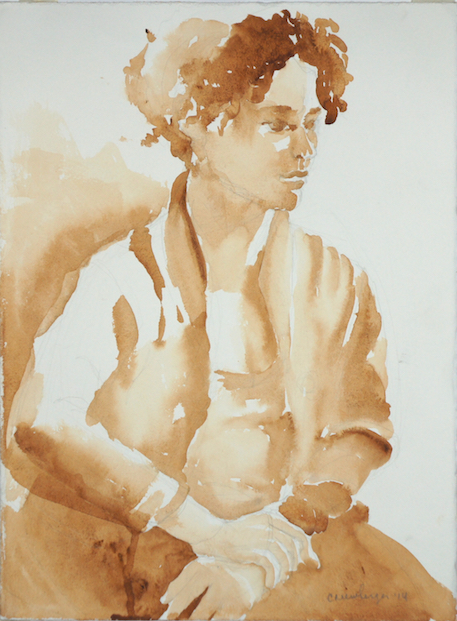 Young Woman in Repose