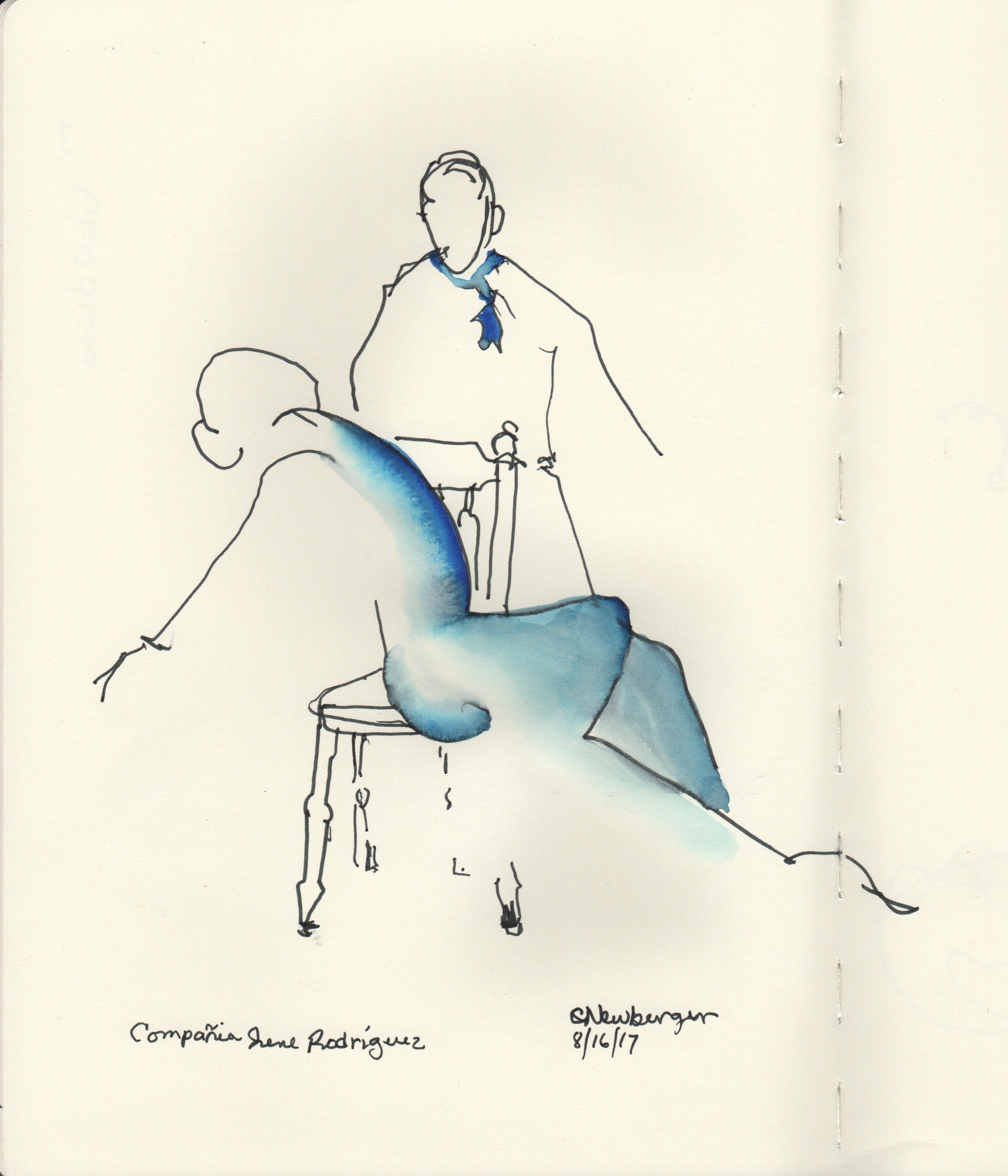Compagñia Irene Rodriguez, Duet in Blue
